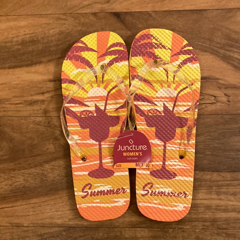 Summer flip flops